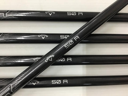 Callaway QUANTUM MAX FAST Iron Set 5pc (7-AW) SPDSTAR 50 for Callaway Flex R (Pre-owned)
