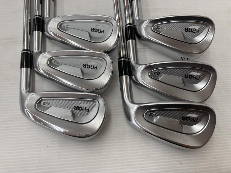 PRGR 03 2025 Iron Set 6pc (7-GW) Spec Steel 3 Ver.2 Flex S (Pre-owned)