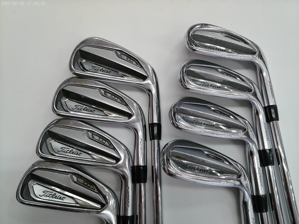 Titleist T100 Iron Set 8pc (4-50) AMT TOUR WHITE Flex S200 (Pre-owned)