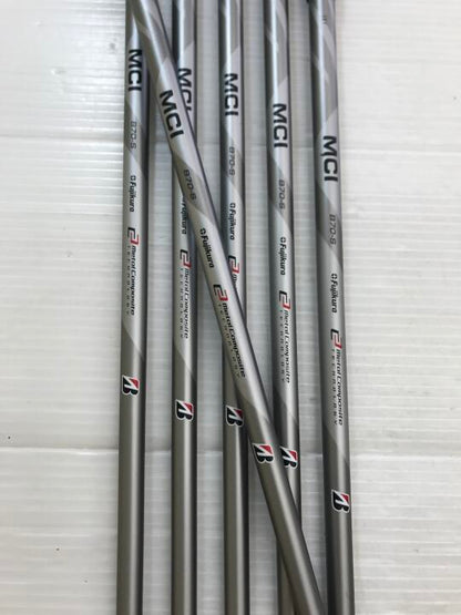 BRIDGESTONE GOLF 222CB+ Iron Set 6pc (5-PW) MCI B70 Flex S (Pre-owned)
