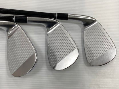 PRGR 04 Iron Set 7pc (5-AW) MCI for PRGR (04 IRON) Flex SR (Pre-owned)