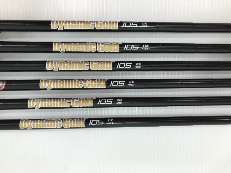 TaylorMade P790 2019 Iron Set 6pc (5-PW) Dynamic Gold 105 VSS BLACK Flex S200 (Pre-owned)