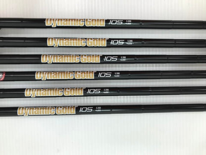 TaylorMade P790 2019 Iron Set 6pc (5-PW) Dynamic Gold 105 VSS BLACK Flex S200 (Pre-owned)