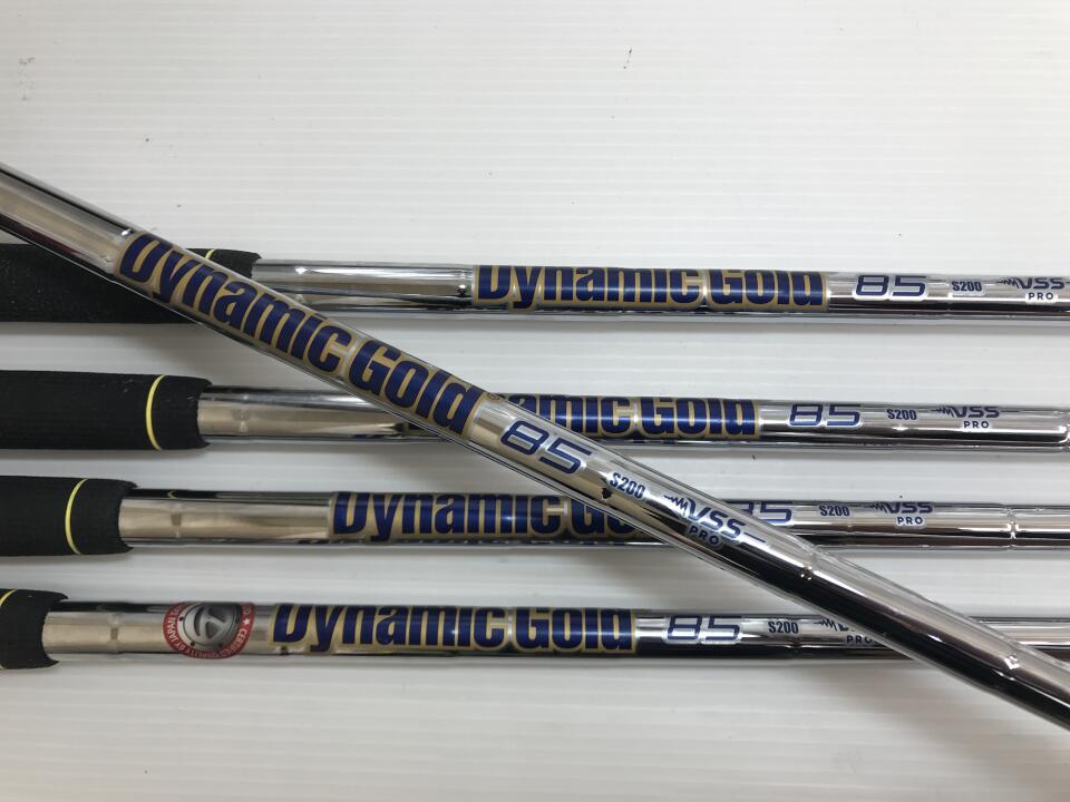 TaylorMade STEALTH GLOIRE Iron Set 5pc (6-PW) Dynamic Gold 85 VSS PRO (Reshafted) Flex S200 (Pre-owned)