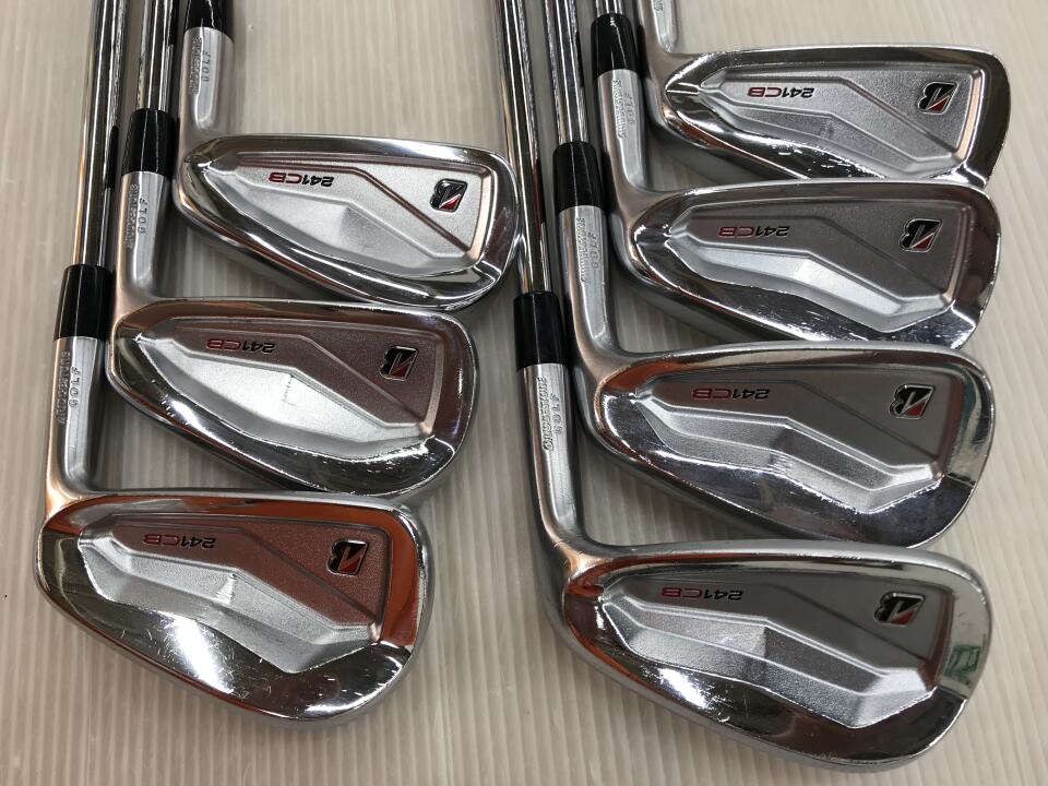 BRIDGESTONE GOLF 241CB Iron Set 7pc (4-PW) N.S.PRO MODUS 3 SYSTEM 3 TOUR 125 Flex S (Pre-owned)