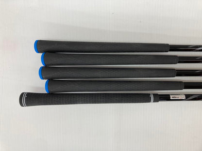 PRGR 04 Iron Set 5pc (7-AW) MCI for PRGR (04 IRON) Flex SR (Pre-owned)