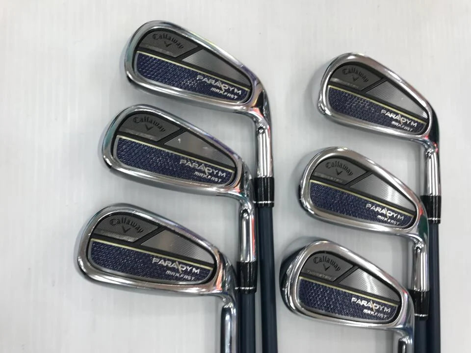 Callaway PARADYM MAX FAST Iron Set 6pc (6-AW) SPEEDER NX 40 for Callaway(PARADYM) Flex R (Pre-owned)