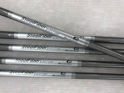 Callaway APEX Ai150 Iron Set 5pc (6-PW) SteelFiber i80cw (Reshafted) Flex R (Pre-owned)