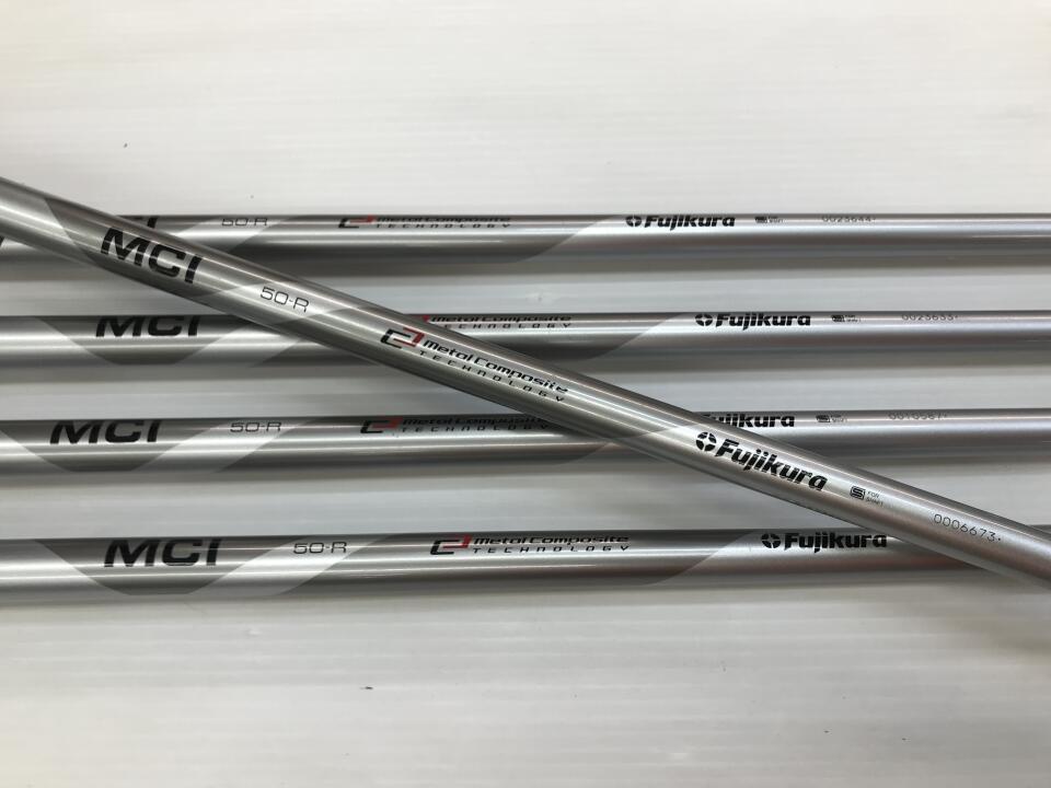 TaylorMade Qi Iron Set 5pc (7-AW) MCI 50 (Reshafted) Flex R (Pre-owned)