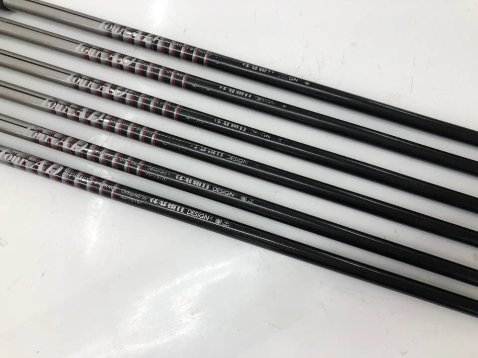 BRIDGESTONE GOLF TOUR B 201CB Iron Set 6pc (5-PW) TourAD AD-75 Flex R (Pre-owned)