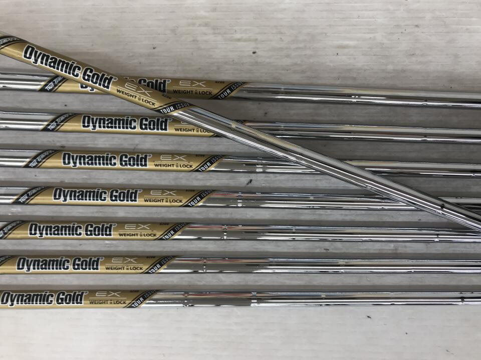 TaylorMade P7MB Iron Set 8pc (3-PW) Dynamic Gold EX TOUR ISSUE Flex S200 (Pre-owned)
