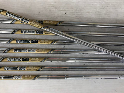 TaylorMade P7MB Iron Set 8pc (3-PW) Dynamic Gold EX TOUR ISSUE Flex S200 (Pre-owned)