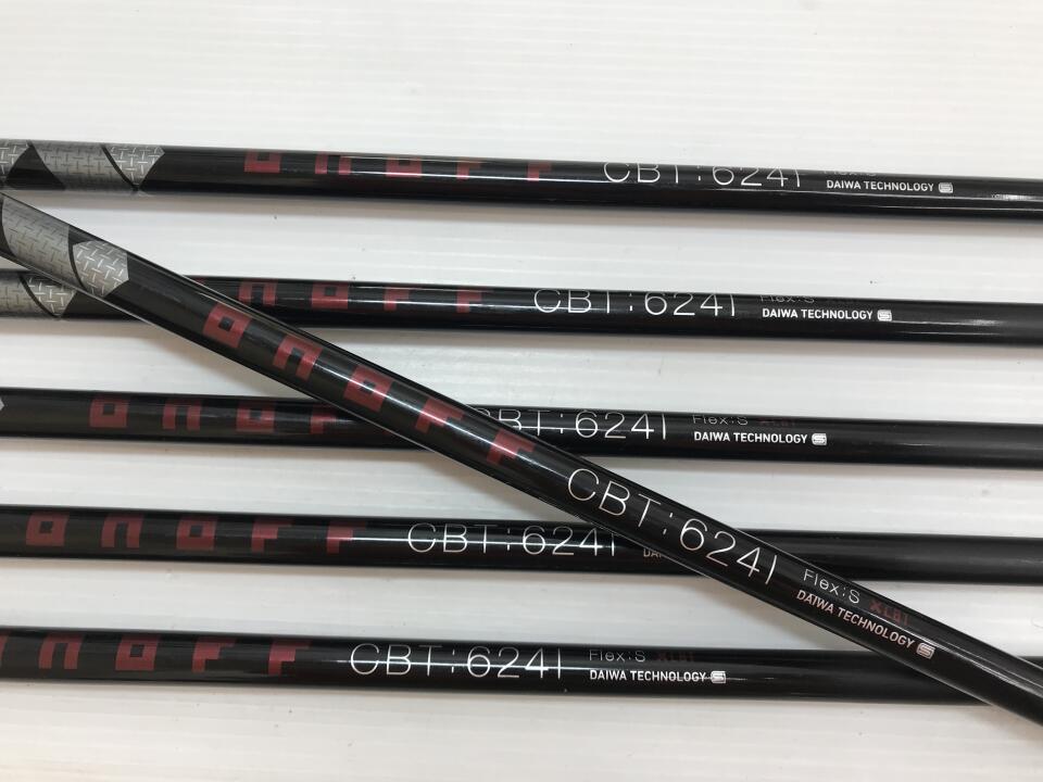 GLOBERIDE ONOFF FORGED KURO 2024 Iron Set 6pc (5-PW) CBT:624I Flex S (Pre-owned)