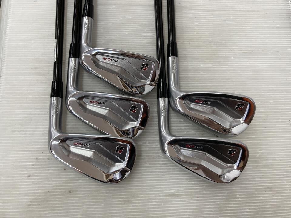 BRIDGESTONE GOLF 241CB Iron Set 5pc (6-PW) RAUNE i90 (Reshafted) Flex S (Pre-owned)