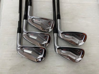 BRIDGESTONE GOLF 241CB Iron Set 5pc (6-PW) RAUNE i90 (Reshafted) Flex S (Pre-owned)