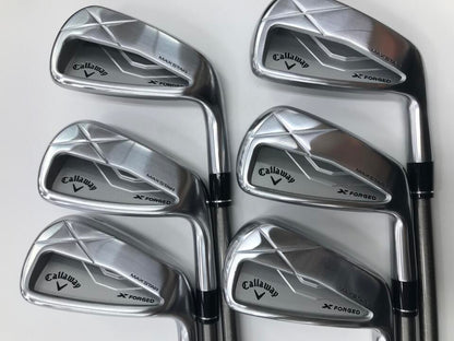 Callaway X FORGED MAX STAR Iron Set 6pc (5-PW) SteelFiber i95 cw (Reshafted) Flex R (Pre-owned)