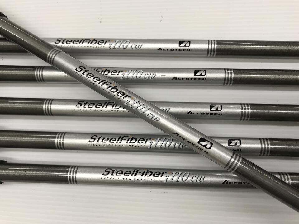 SRIXON ZXi7 Iron Set 6pc (5-PW) Steel Fiber i110 cw (Reshafted) Flex X (Pre-owned)