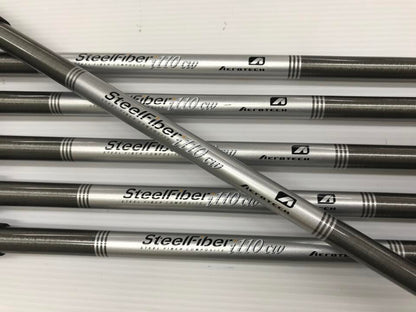 SRIXON ZXi7 Iron Set 6pc (5-PW) Steel Fiber i110 cw (Reshafted) Flex X (Pre-owned)