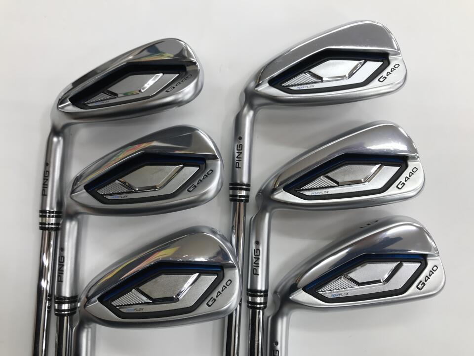 PING G440 Iron Set N.S.PRO 850GH neo (Reshafted) Flex S Left-Handed (Pre-owned)