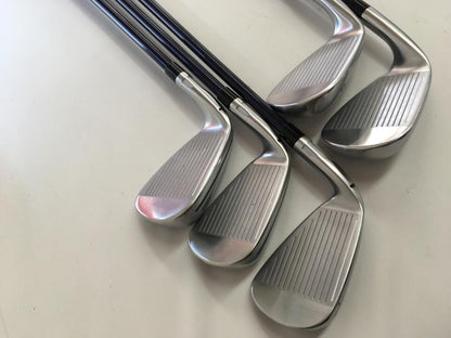 TaylorMade Qi Iron Set 5pc (6-PW) Diamana BLUE TM60 Flex S (Pre-owned)