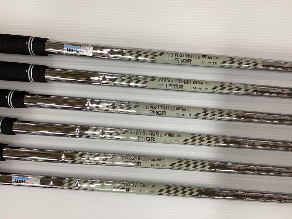 PRGR 03 2025 Iron Set 6pc (7-GW) Spec Steel 3 Ver.2 Flex SR (Pre-owned)
