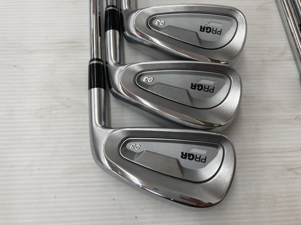 PRGR 03 2025 Iron Set 6pc (7-GW) Spec Steel 3 Ver.2 Flex S (Pre-owned)