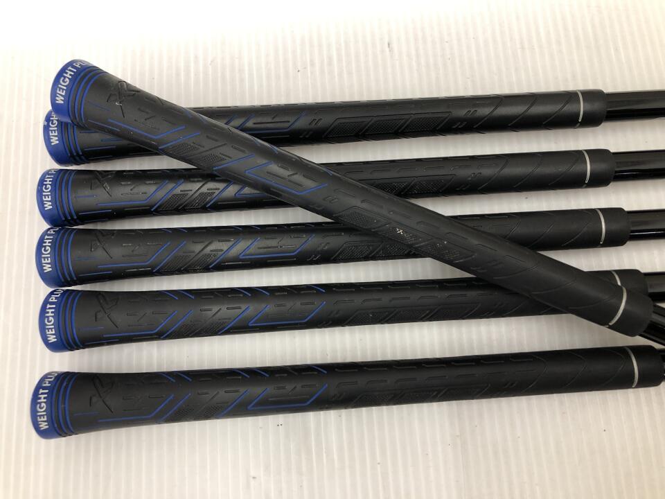 XXIO ELEVEN Iron Set 7pc (6-SW) MP1100 Navy Flex SR (Pre-owned)