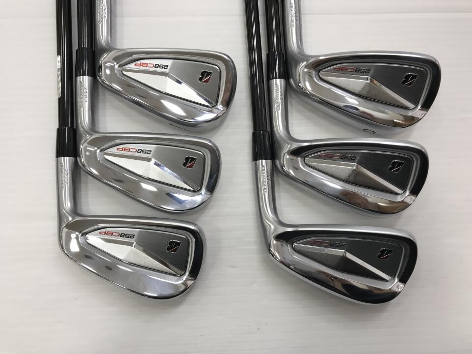 BRIDGESTONE GOLF 258CBP Iron Set 6pc (5-PW) TourAD AD-75 Flex R (Pre-owned)