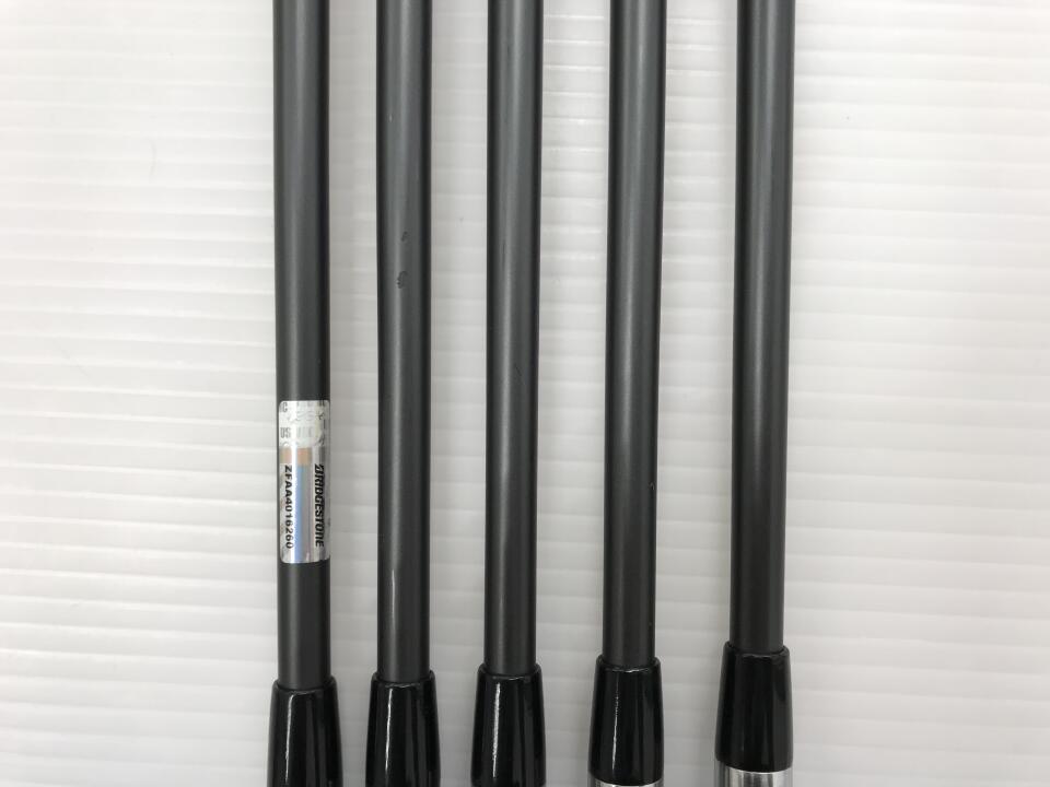 BRIDGESTONE GOLF 241CB Iron Set 5pc (6-PW) TENSEI BS BLACK 80i Flex S (Pre-owned)