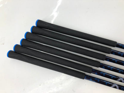 TaylorMade Qi Iron Set 6pc (6-AW) Diamana BLUE TM60 Flex S (Pre-owned)