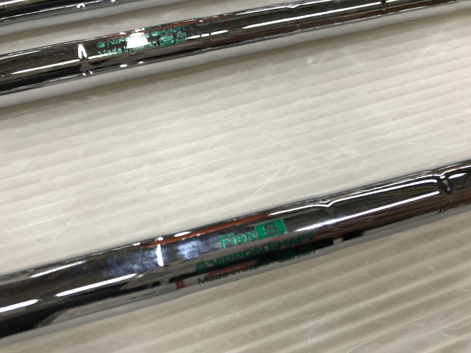 JPGOLF JP CAMBER CHROME CAMO Iron Set 6pc (5-PW) N.S.PRO 950GH neo (Reshafted) Flex S (Pre-owned)
