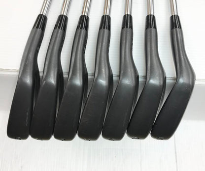 Cobra KING FORGED TEC BLACK 2023 Iron Set 7pc (5-AW) Dynamic Gold 105 Flex S (Pre-owned)