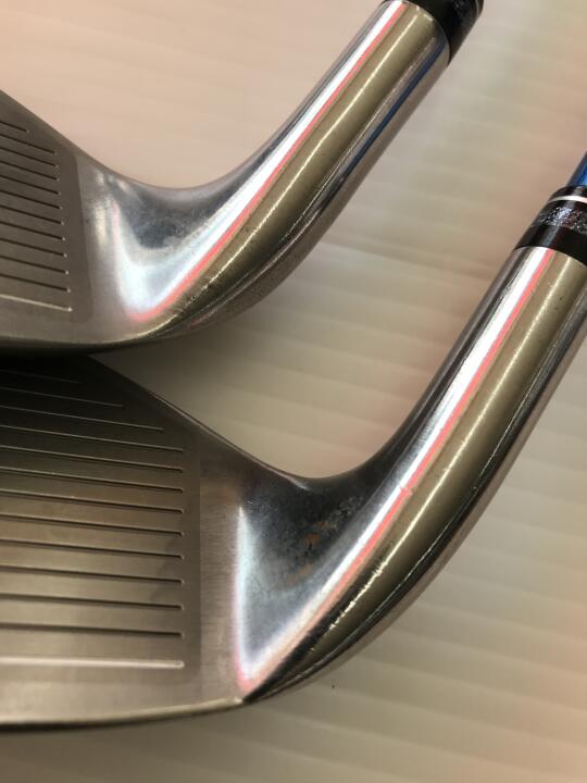XXIO ELEVEN Iron Set 7pc (6-SW) MP1100 Navy Flex SR (Pre-owned)