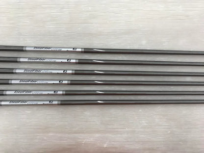 PRGR 02 2023 Iron Set 6pc (5-PW) SteelFiber i110cw (Reshafted) Flex S (Pre-owned)