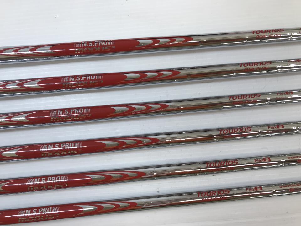 BRIDGESTONE GOLF 258CBP Iron Set 6pc (5-PW) N.S.PRO MODUS 3 TOUR 105 DUAL FLOW Flex S (Pre-owned)