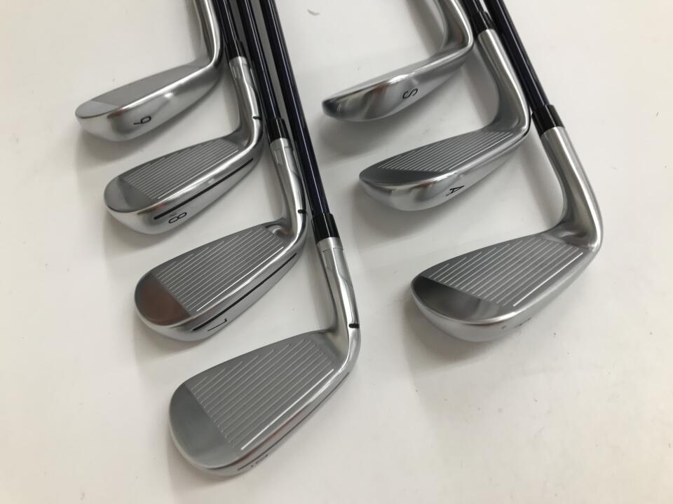 TaylorMade Qi Iron Set 7pc (6-SW) Diamana BLUE TM60 Flex S (Pre-owned)