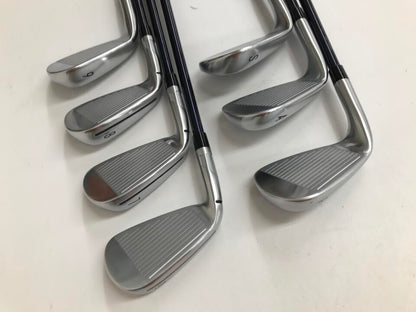 TaylorMade Qi Iron Set 7pc (6-SW) Diamana BLUE TM60 Flex S (Pre-owned)