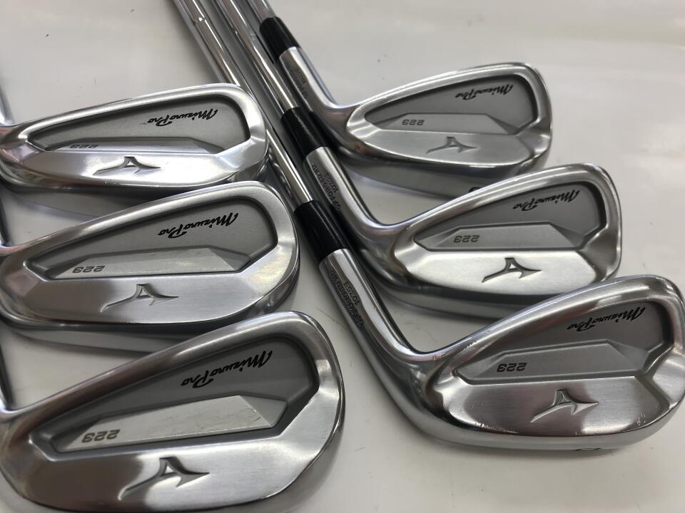 MIZUNO Pro 223 Iron Set 6pc (5-PW) KBS TOUR 110 (Reshafted) Flex R (Pre-owned)