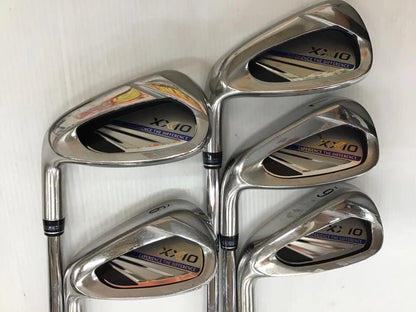 XXIO ELEVEN Navy Iron Set 5pc (6-PW) N.S.PRO 860GH DST for XXIO Flex R Left-Handed (Pre-owned)