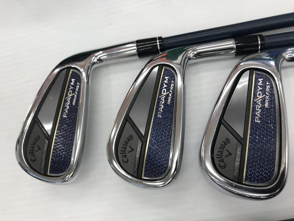 Callaway PARADYM MAX FAST Iron Set 6pc (6-AW) SPEEDER NX 40 for Callaway(PARADYM) Flex R (Pre-owned)