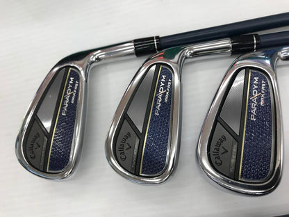 Callaway PARADYM MAX FAST Iron Set 6pc (6-AW) SPEEDER NX 40 for Callaway(PARADYM) Flex R (Pre-owned)