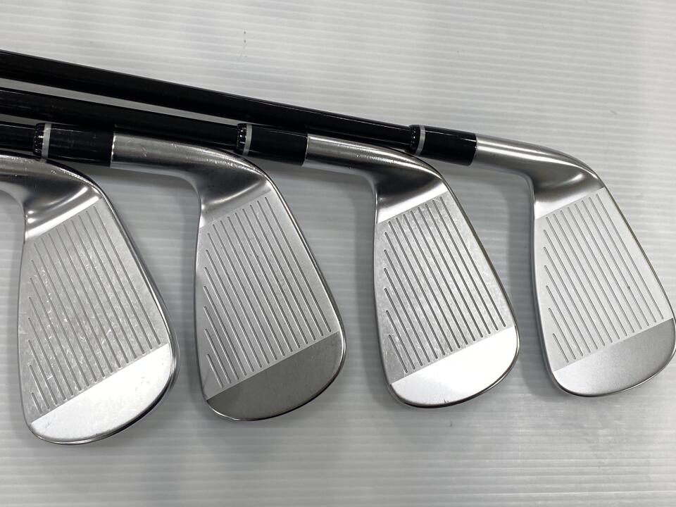 PRGR 04 Iron Set 7pc (5-AW) MCI for PRGR (04 IRON) Flex SR (Pre-owned)