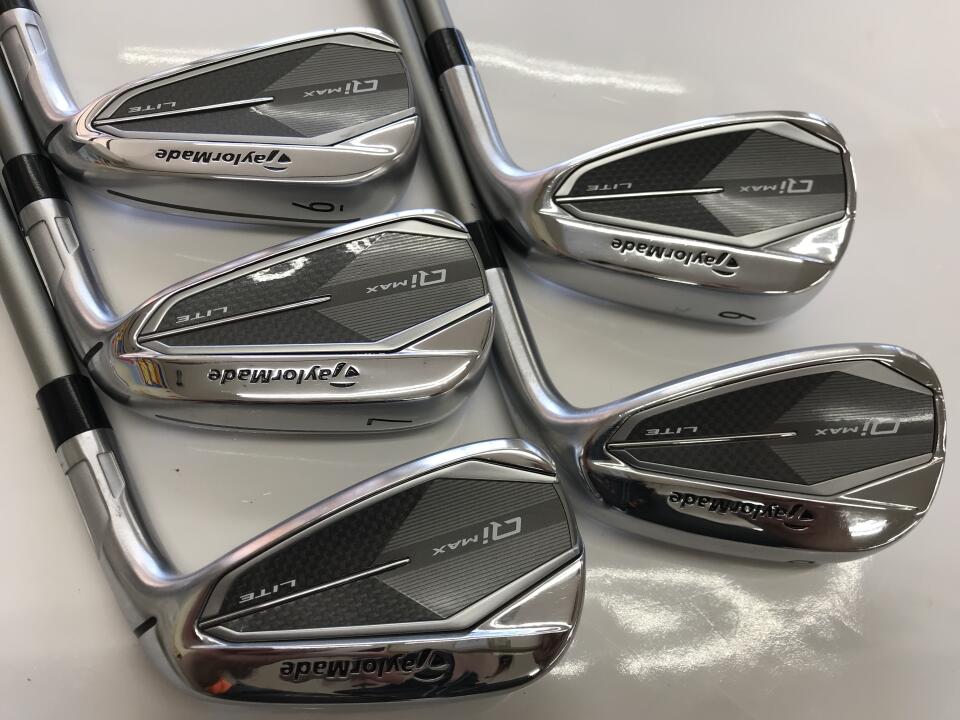 TaylorMade Qi MAX LITE Iron Set 5pc (6-PW) AIR SPEEDER TM 2025 Flex SR (Pre-owned)