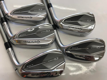 TaylorMade Qi MAX LITE Iron Set 5pc (6-PW) AIR SPEEDER TM 2025 Flex SR (Pre-owned)