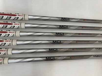 Callaway X FORGED 2024 Iron Set 6pc (5-PW) MCI 110 (Reshafted) Flex X (Pre-owned)