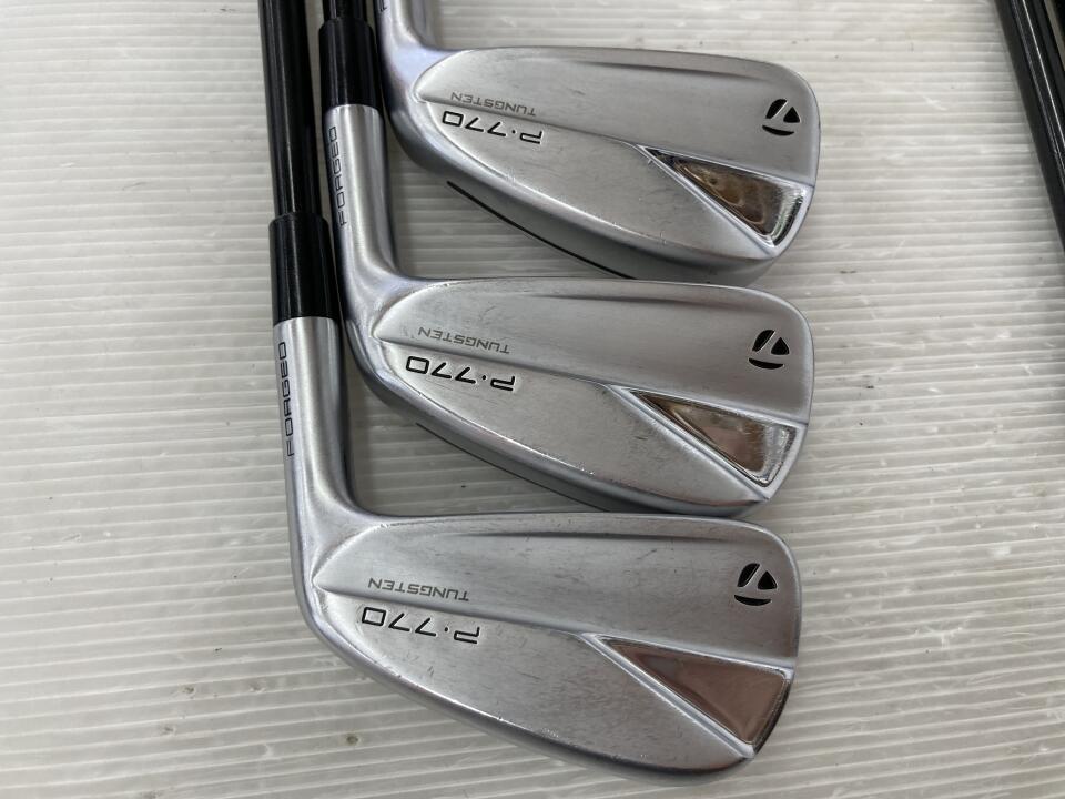 TaylorMade P770 2023 Iron Set 6pc (5-PW) Diamana Thump 95 Flex S (Pre-owned)