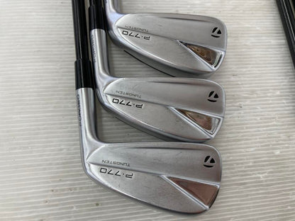 TaylorMade P770 2023 Iron Set 6pc (5-PW) Diamana Thump 95 Flex S (Pre-owned)