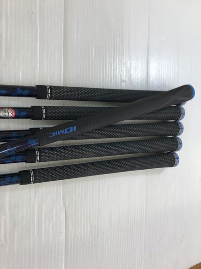 TaylorMade Qi Iron Set 6pc (6-AW) Diamana BLUE TM60 Flex S (Pre-owned)