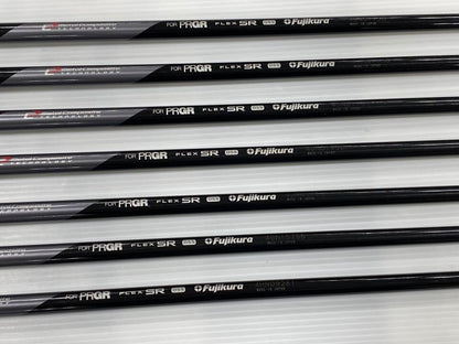 PRGR 04 Iron Set 7pc (5-AW) MCI for PRGR (04 IRON) Flex SR (Pre-owned)