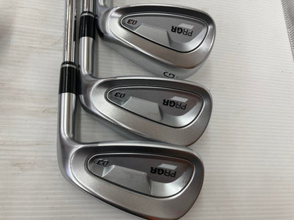 PRGR 03 2025 Iron Set 6pc (7-GW) Spec Steel 3 Ver.2 Flex S (Pre-owned)